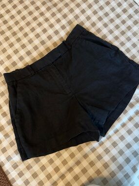 A&F premium linen shorts